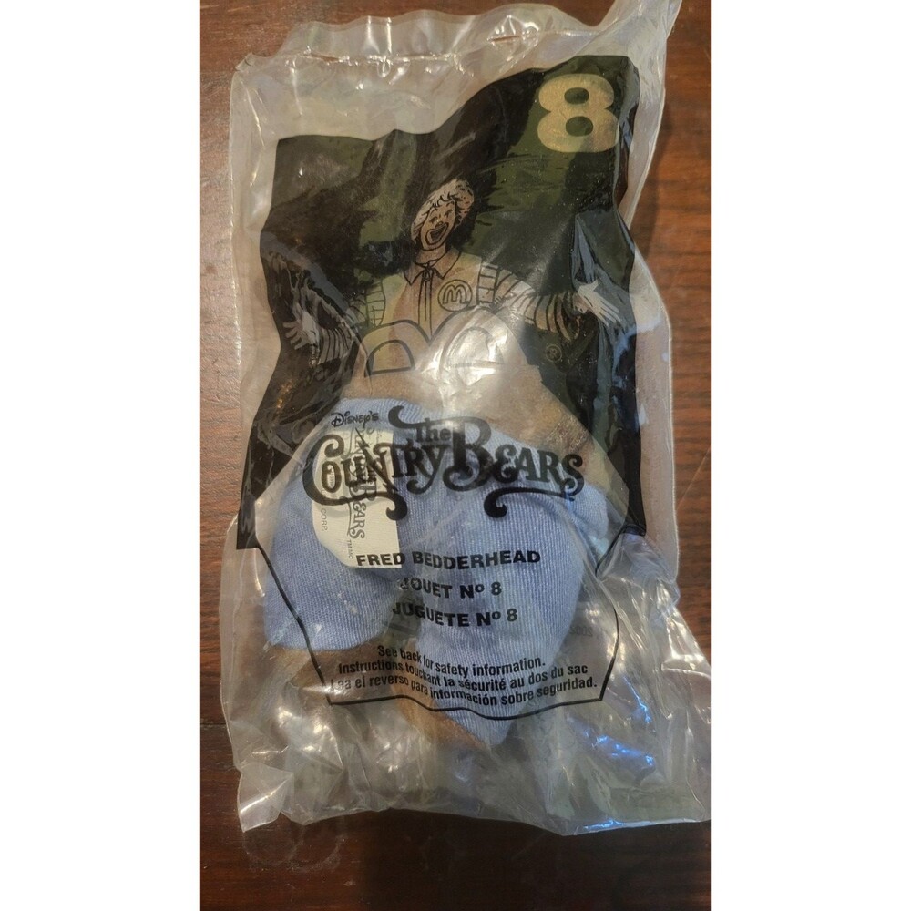 McDONALDS Country bear From  McDonald’s Donald’s - happy meals New